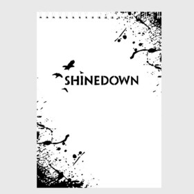 Скетчбук с принтом shinedown в Новосибирске, 100% бумага
 | 48 листов, плотность листов — 100 г/м2, плотность картонной обложки — 250 г/м2. Листы скреплены сверху удобной пружинной спиралью | 45 shinedown | atlantic | atlantic records | brent smith | cut the cord | get up shinedown | music video | official video | rock | shinedown | shinedown (musical group) | shinedown devil | sound of madness | state of my head | zach myers