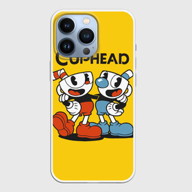 Чехол для iPhone 13 Pro с принтом CUPHEAD в Новосибирске,  |  | Тематика изображения на принте: run and gun | studiomdhr entertainment | tedcuphd | платформер | чашкоголовый