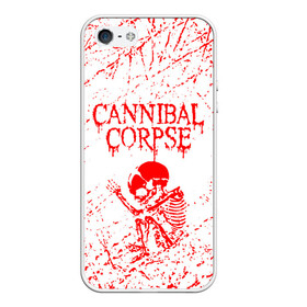 Чехол для iPhone 5/5S матовый с принтом cannibal corpse в Новосибирске, Силикон | Область печати: задняя сторона чехла, без боковых панелей | cannibal | cannibal corpse | cannibal corpse butchered at birth | cannibal corpse eaten back to life | cannibal corpse hammer smashed face | corpse | death metal | металл | пластинки с металлическим лезвием | рок | труп каннибала