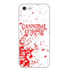 Чехол для iPhone 5/5S матовый с принтом cannibal corpse в Новосибирске, Силикон | Область печати: задняя сторона чехла, без боковых панелей | cannibal | cannibal corpse | cannibal corpse butchered at birth | cannibal corpse eaten back to life | cannibal corpse hammer smashed face | corpse | death metal | металл | пластинки с металлическим лезвием | рок | труп каннибала