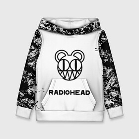 Детская толстовка 3D с принтом radiohead в Новосибирске, 100% полиэстер | двухслойный капюшон со шнурком для регулировки, мягкие манжеты на рукавах и по низу толстовки, спереди карман-кенгуру с мягким внутренним слоем | colin greenwood | dead air space | ed o’brien | eob | greenwood brothers | jnny | jonny and thom | jonny greenwood | nigel godrich | phil selway | radio head | radiohead | selway | thm yrk | tom yorke | xl | xl recordings | джонни гринвуд | колин гринвуд 