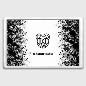 Магнит 45*70 с принтом radiohead в Новосибирске, Пластик | Размер: 78*52 мм; Размер печати: 70*45 | Тематика изображения на принте: colin greenwood | dead air space | ed o’brien | eob | greenwood brothers | jnny | jonny and thom | jonny greenwood | nigel godrich | phil selway | radio head | radiohead | selway | thm yrk | tom yorke | xl | xl recordings | джонни гринвуд | колин гринвуд 