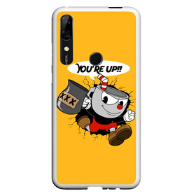 Чехол для Honor P Smart Z с принтом CUPHEAD в Новосибирске, Силикон | Область печати: задняя сторона чехла, без боковых панелей | art | cartoon | cup | cuphead | devil | dice | game | king | mugman | the | арт | бос | босс | голова | демон | дьявол | игра | капхед | магмен | мультик | мультфильм | платформер | чаша | чашка | человек | черт