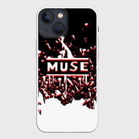 Чехол для iPhone 13 mini с принтом muse. в Новосибирске,  |  | alternative | alternative rock | christopher wolstenholme | dominic howard | matthew bellamy | muse | muse musical group | music (tv genre) | warner music group (record label) | wmg | альтернатива | доминик ховард | муза | музыкальная группа