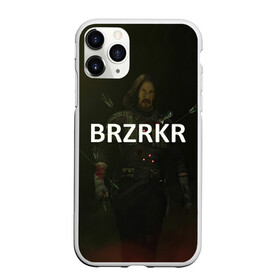 Чехол для iPhone 11 Pro Max матовый с принтом BRZRZR в Новосибирске, Силикон |  | berserker | киану ривз | комикс | постер