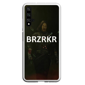 Чехол для Honor 20 с принтом BRZRZR в Новосибирске, Силикон | Область печати: задняя сторона чехла, без боковых панелей | berserker | киану ривз | комикс | постер