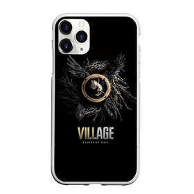 Чехол для iPhone 11 Pro матовый с принтом Resident Evil Village в Новосибирске, Силикон |  | Тематика изображения на принте: evil | resident | umbrela | umbrella | village | амбрела | амбрелла | апокалипсис | вирус | деревня | зла | зомби | зонт | обитель | резидент | эпидемия