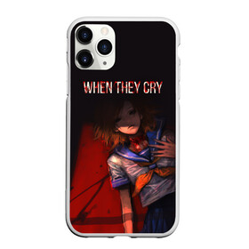 Чехол для iPhone 11 Pro Max матовый с принтом When they cry в Новосибирске, Силикон |  | anime | higurashi no naku koro ni | аниме | анимэ | безумие | близняшки | детектив | когда плачут цикады | майбара | маэбара | мион | рена | рика | рюгу рена | сато | сатоко | сверхъестественное | сонодзаки шион