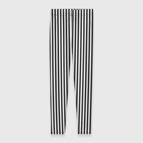 Леггинсы 3D с принтом Битлджус Beetlejuice в Новосибирске, 80% полиэстер, 20% эластан | Эластичный пояс, зауженные к низу, низкая посадка | beetlejuice | black | black and white | illusion | lines | optical | prison | stripes | vertical | white | белый | битлджус | вертикальные | иллюзия | линии | оптическая | полосы | черный | черный и белый
