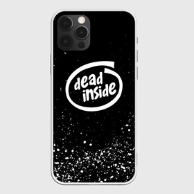 Чехол для iPhone 12 Pro Max с принтом DEAD INSIDE в Новосибирске, Силикон |  | Тематика изображения на принте: dead inside | dont open | гуль | дед инсайт | дединсайт | дэд инсайт | дэдинсайт | интроверт | кен канеки | мертв внутри | мертвый внутри