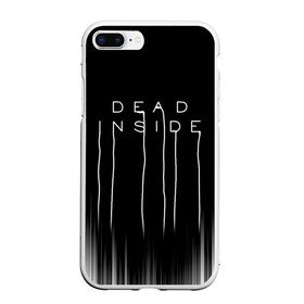 Чехол для iPhone 7Plus/8 Plus матовый с принтом DEAD INSIDE | DEATH STRANDING в Новосибирске, Силикон | Область печати: задняя сторона чехла, без боковых панелей | Тематика изображения на принте: dead inside | dont open | гуль | дед инсайт | дединсайт | дэд инсайт | дэдинсайт | интроверт | кен канеки | мертв внутри | мертвый внутри