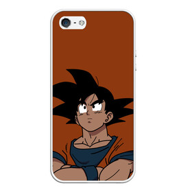 Чехол для iPhone 5/5S матовый с принтом DRAGON BALL | ДРАГОН БОЛЛ в Новосибирске, Силикон | Область печати: задняя сторона чехла, без боковых панелей | Тематика изображения на принте: dragon ball | dragon ball super | dragon ball z | dragonball | gohan | goku | vegeta | аниме | вегета | гоку | гохан | драгонболл | драконий жемчуг | жемчуг дракона | манга | сон гоку