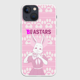 Чехол для iPhone 13 mini с принтом Haru beastars в Новосибирске,  |  | animals | beastars | haru | выдающиеся | звери | зверолюди | лапки | хару