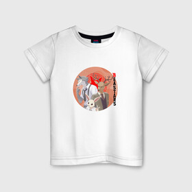 Детская футболка хлопок с принтом BEASTARS в Новосибирске, 100% хлопок | круглый вырез горловины, полуприлегающий силуэт, длина до линии бедер | animals | beastars | haru | legoshi | ruis | выдающиеся | звери | зверолюди | легоси | луис | хару