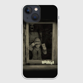 Чехол для iPhone 13 mini с принтом Mundaun в Новосибирске,  |  | mundaun | tegunvteg | головоломка | жуткая | игра | иллюстрация | компьютерная игра | хоррор