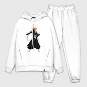 Мужской костюм хлопок OVERSIZE с принтом Блич   Ичиго в Новосибирске,  |  | anime | bleach | hero | ichigo kurosaki | manga | блич | герой | ичиго куросаки