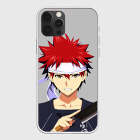 Чехол для iPhone 12 Pro Max с принтом Food wars Shokugeki no Soma в Новосибирске, Силикон |  | anime | cook | food | food wars | manga | shokugeki no soma | аниме | еда | кулинарные поединки сомы | кухня | манга | повар | повар боец сома