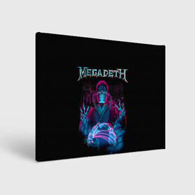 Холст прямоугольный с принтом MEGADETH в Новосибирске, 100% ПВХ |  | grange | hardcore | megadeth | metal | music | punk | rock | trash | usa | мастейн | мегадес | метал | музыка | панк | рок | трэш