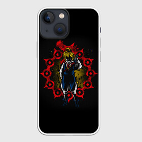 Чехол для iPhone 13 mini с принтом 7 СМЕРТНЫХ ГРЕХОВ  МЕЛИОДАС в Новосибирске,  |  | anime | meliodas | nanatsu no taizai | seven deadly sins | аниме | бан | гаутер | гила | гилсандер | гриамор | диана | дрейфус | заратрас | кинг | манга | мелиодас | мерлин | хаузер | хельбрам | хендри