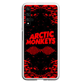 Чехол для Honor 20 с принтом arctic monkeys в Новосибирске, Силикон | Область печати: задняя сторона чехла, без боковых панелей | arctic monkeys | arctic monkeys live | do i wanna know | domino | domino records | full album | lyrics | mardy bum | whyd you only call me when youre high | арктические обезьяны | домино пластинки | полный альбом | тексты песен