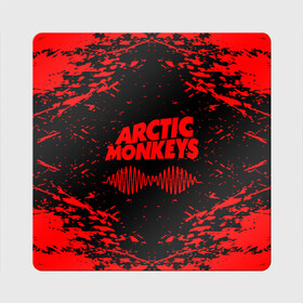 Магнит виниловый Квадрат с принтом arctic monkeys в Новосибирске, полимерный материал с магнитным слоем | размер 9*9 см, закругленные углы | arctic monkeys | arctic monkeys live | do i wanna know | domino | domino records | full album | lyrics | mardy bum | whyd you only call me when youre high | арктические обезьяны | домино пластинки | полный альбом | тексты песен