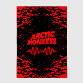 Постер с принтом arctic monkeys в Новосибирске, 100% бумага
 | бумага, плотность 150 мг. Матовая, но за счет высокого коэффициента гладкости имеет небольшой блеск и дает на свету блики, но в отличии от глянцевой бумаги не покрыта лаком | arctic monkeys | arctic monkeys live | do i wanna know | domino | domino records | full album | lyrics | mardy bum | whyd you only call me when youre high | арктические обезьяны | домино пластинки | полный альбом | тексты песен
