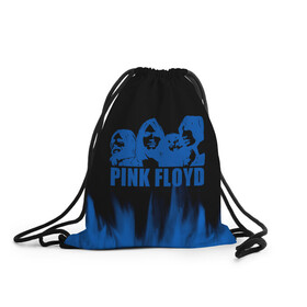 Рюкзак-мешок 3D с принтом pink rloyd в Новосибирске, 100% полиэстер | плотность ткани — 200 г/м2, размер — 35 х 45 см; лямки — толстые шнурки, застежка на шнуровке, без карманов и подкладки | comfortably numb | david gilmour | floyd | money | music | nick mason | pink | pink floyd | pink floyd high hopes | pink floyd live | pink floyd official | roger waters | the | wish you were here | дэвид гилмор | пинк | пинк флойд | роджер уотерс | рок | 