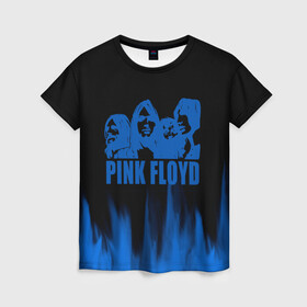 Женская футболка 3D с принтом pink rloyd в Новосибирске, 100% полиэфир ( синтетическое хлопкоподобное полотно) | прямой крой, круглый вырез горловины, длина до линии бедер | comfortably numb | david gilmour | floyd | money | music | nick mason | pink | pink floyd | pink floyd high hopes | pink floyd live | pink floyd official | roger waters | the | wish you were here | дэвид гилмор | пинк | пинк флойд | роджер уотерс | рок | 