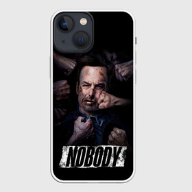 Чехол для iPhone 13 mini с принтом Никто в Новосибирске,  |  | action | face | fist | gun | john wick | keanu reeves | movie | nobody | weapon | александр паль | алексей серебряков | боб оденкирк | боевик | джон уик | илья найшуллер | киану ривз | кулак | лицо | никто | оружие | пистолет | фильмы