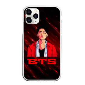 Чехол для iPhone 11 Pro матовый с принтом BTS Red and black в Новосибирске, Силикон |  | bts | k pop | kpop | rm | аниме | бтс | ви | джей хоуп | джонгук | кпоп | сюга | чимин | чин | япония