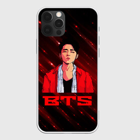 Чехол для iPhone 12 Pro Max с принтом BTS Red and black в Новосибирске, Силикон |  | bts | k pop | kpop | rm | аниме | бтс | ви | джей хоуп | джонгук | кпоп | сюга | чимин | чин | япония