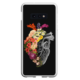 Чехол для Samsung S10E с принтом Natural Heart Dual в Новосибирске, Силикон | Область печати: задняя сторона чехла, без боковых панелей | Тематика изображения на принте: 8 | flower | flowers | garden | heart | natural | symbiote | день | женский | марта | международный | природа | растения | сердце | симбиот | цветы