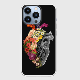 Чехол для iPhone 13 Pro с принтом Natural Heart. Dual в Новосибирске,  |  | 8 | flower | flowers | garden | heart | natural | symbiote | день | женский | марта | международный | природа | растения | сердце | симбиот | цветы