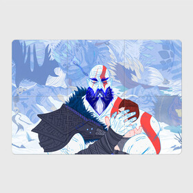Магнитный плакат 3Х2 с принтом Yang Atreus God of war в Новосибирске, Полимерный материал с магнитным слоем | 6 деталей размером 9*9 см | gad of war | game | games | god of war | god of wor | атрей | атрэй | бог войны | игра | игры | кратос