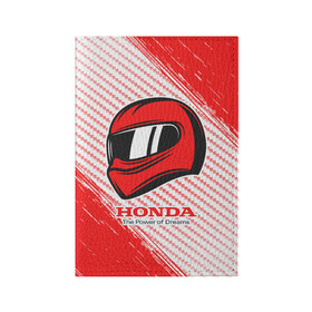 Обложка для паспорта матовая кожа с принтом Honda - Strokes в Новосибирске, натуральная матовая кожа | размер 19,3 х 13,7 см; прозрачные пластиковые крепления | accord | auto | civic | crv | honda | logo | moto | motors | sport | авто | автомобиль | аккорд | гонки | краска | лого | логотип | логотипы | марка | мото | моторс | мотоцикл | серия | символ | символы | спорт | хонда | цивик