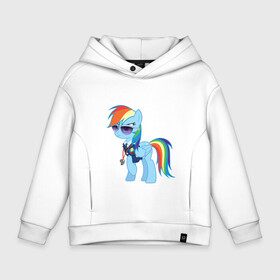 Детское худи Oversize хлопок с принтом Pony - Rainbow Dash в Новосибирске, френч-терри — 70% хлопок, 30% полиэстер. Мягкий теплый начес внутри —100% хлопок | боковые карманы, эластичные манжеты и нижняя кромка, капюшон на магнитной кнопке | applejack | friendship | mylittlepony | rainbow dash | twilight sparkle | waifu | вайфу | дружба это магия | кони | моя маленькая пони | мультфильм | пони | радуга | ренбоу деш | эплджек