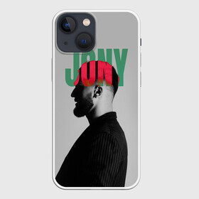 Чехол для iPhone 13 mini с принтом Jony в Новосибирске,  |  | Тематика изображения на принте: jony | jony комета | джони | джони комета | жони | комета | френдзона