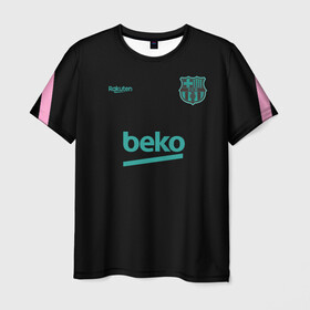 Мужская футболка 3D с принтом FC Barcelona | Training shirt (2021/22) в Новосибирске, 100% полиэфир | прямой крой, круглый вырез горловины, длина до линии бедер | 0x000000123 | barca | barcelona | elclasico | la liga | messi | pre match | барса | барселона | классико | месси