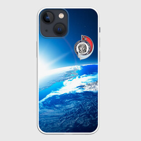 Чехол для iPhone 13 mini с принтом Юрий Гагарин Планета Земля в Новосибирске,  |  | gagarin | гагарин | день космонавтики | космонавтика | космос | с гагариным | хорошего качества | юрий