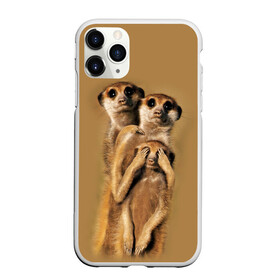 Чехол для iPhone 11 Pro матовый с принтом Сурикаты в Новосибирске, Силикон |  | животные | прикол | прикольные животные | природа | смешные | смешные животные | сурикат