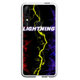 Чехол для Honor P Smart Z с принтом Lightning | Молния в Новосибирске, Силикон | Область печати: задняя сторона чехла, без боковых панелей | женская | краски | молния | молодёжь | мужская | надпись | неон | погода | свобода | тренд