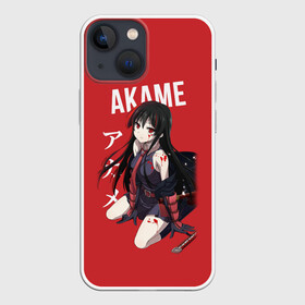 Чехол для iPhone 13 mini с принтом Убийца Акамэ | Akame ga Kill в Новосибирске,  |  | akame | akame ga kill | anime | tegunvteg | акамэ | аниме | манга | мультфильм