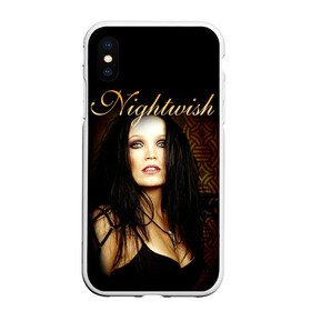 Чехол для iPhone XS Max матовый с принтом Nightwish в Новосибирске, Силикон | Область печати: задняя сторона чехла, без боковых панелей | havy metal | music band | nightwish | nuclear blast | tarja | найтвиш | симфоник метал | тарья | туомас холопайнен | турунен | эмппу вуоринен