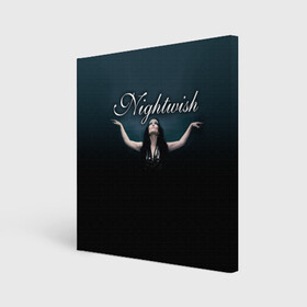 Холст квадратный с принтом Nightwish with Tarja в Новосибирске, 100% ПВХ |  | nightwish | tarja | tarja turanen | turunen | найтвиш | тарья | тарья турунен | турунен