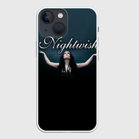 Чехол для iPhone 13 mini с принтом Nightwish with Tarja в Новосибирске,  |  | Тематика изображения на принте: nightwish | tarja | tarja turanen | turunen | найтвиш | тарья | тарья турунен | турунен