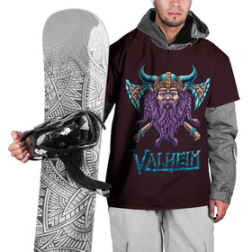 Накидка на куртку 3D с принтом Valheim Viking в Новосибирске, 100% полиэстер |  | fantasy | mmo | valheim | valve | валхейм | вальхейм | викинги | выживалка | игра | королевская битва | ммо | ролевая игра | фэнтази