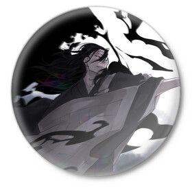 Значок с принтом Магическая Битва в Новосибирске,  металл | круглая форма, металлическая застежка в виде булавки | anime | jujutsu kaisen | manga | sorcery fight | аниме | годжо сатору | итадори юдзи | магическая битва | манга