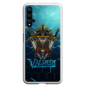 Чехол для Honor 20 с принтом Valheim Neon Samurai в Новосибирске, Силикон | Область печати: задняя сторона чехла, без боковых панелей | fantasy | mmo | valheim | valve | валхейм | вальхейм | викинги | выживалка | игра | королевская битва | ммо | ролевая игра | фэнтази