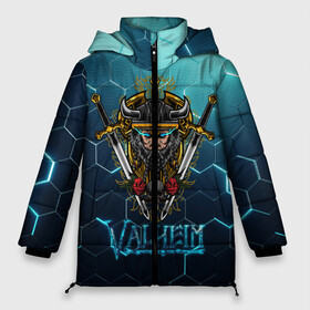 Женская зимняя куртка Oversize с принтом Valheim Neon Samurai в Новосибирске, верх — 100% полиэстер; подкладка — 100% полиэстер; утеплитель — 100% полиэстер | длина ниже бедра, силуэт Оверсайз. Есть воротник-стойка, отстегивающийся капюшон и ветрозащитная планка. 

Боковые карманы с листочкой на кнопках и внутренний карман на молнии | fantasy | mmo | valheim | valve | валхейм | вальхейм | викинги | выживалка | игра | королевская битва | ммо | ролевая игра | фэнтази