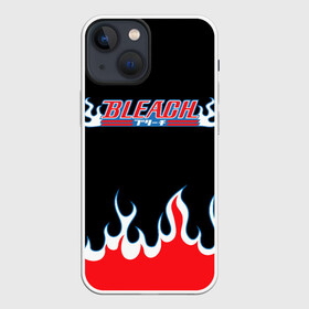 Чехол для iPhone 13 mini с принтом BLEACH FLAME | БЛИЧ ПЛАМЯ в Новосибирске,  |  | bleach | bleach logo | fire | flame | ichigo | айзен | банкай | блич | блич ичиго | блич куросаки | блич логотип | ичиго | ичиго куросаки | ичиго пустой | куросаки | куросаки ичиго | маска пустого | огонь | пламя | пустой